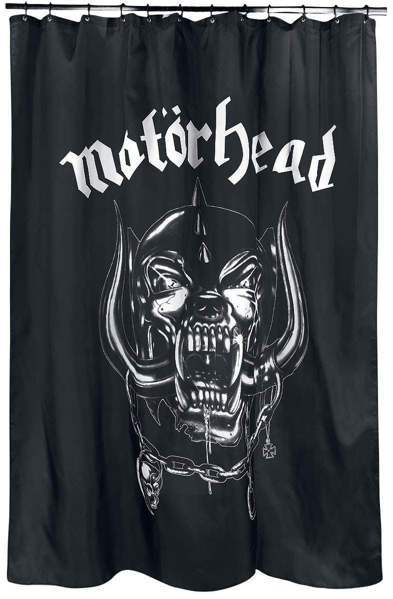 Motörhead Shower Curtain Warpig Logo 4039103996930