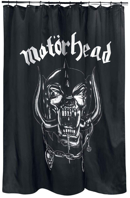 Motörhead Shower Curtain Warpig Logo 4039103996930