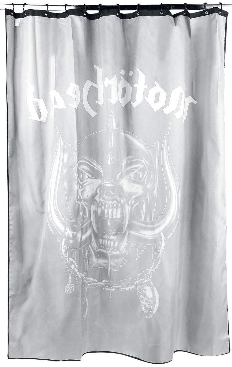 Motörhead Shower Curtain Warpig Logo  4039103996930