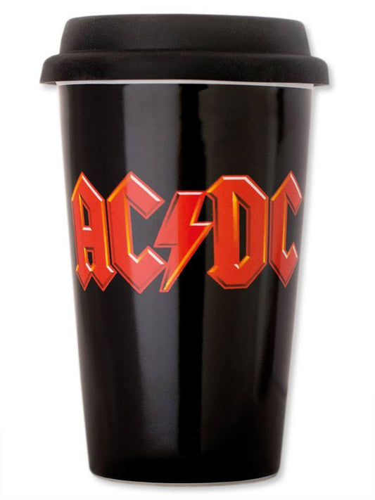 AC/DC Travel Mug Logo - Amuzzi