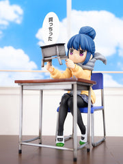 Laid-Back Camp PVC Statue 1/7 Rin Shima: Look What I Bought Ver. 14 cm 4532640821005