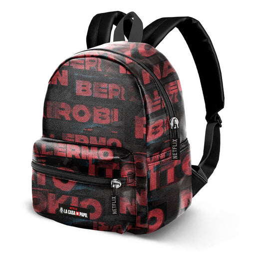 Money Heist Fashion Backpack Cities 8445118020298