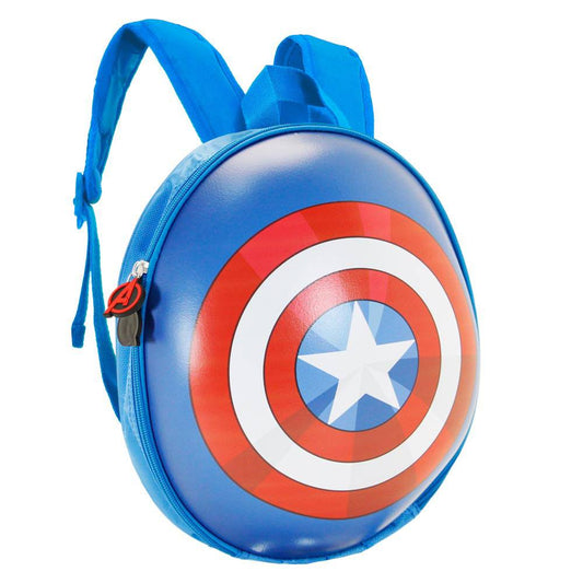 Marvel Backpack Eggy Captain America Shield C 8445118034332