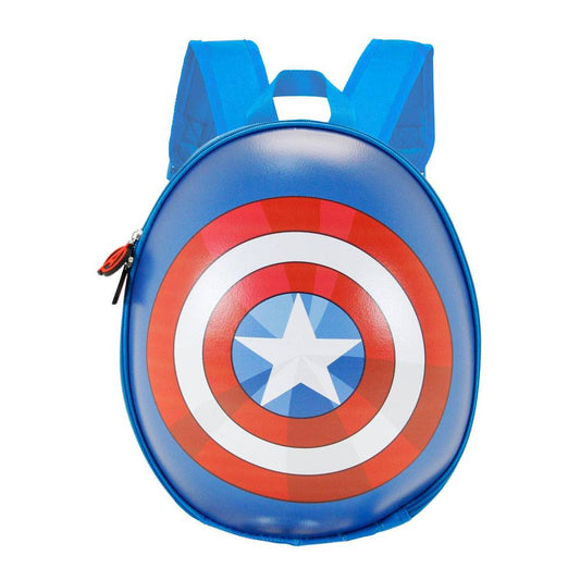 Marvel Backpack Eggy Captain America Shield C 8445118034332