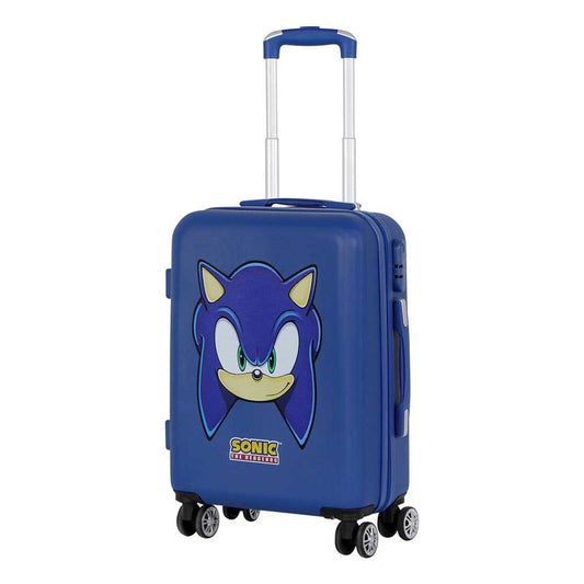 Sonic - The Hedgehog Sight-ABS 4-Wheel Cabin Suitcase Sonic´s Face 55 cm  8445118062236