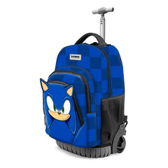 Sonic The Hedgehog Fan GTS Trolley Backpack Sight Blue 8445118066265