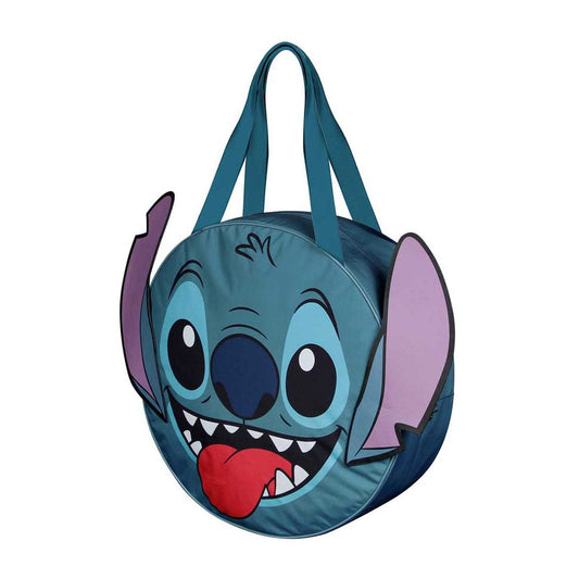 Lilo & Stitch Jumbo Beach Bag Face Blue 8445118074994