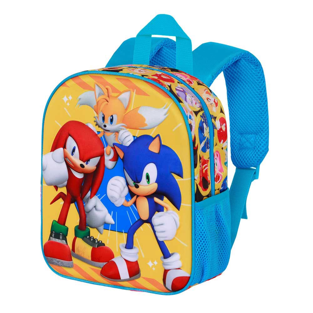 Sonic - The Hedgehog Elite 3D Backpack S&K Yellow 8445118076721