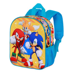 Sonic - The Hedgehog Elite 3D Backpack S&K Yellow 8445118076721