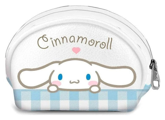 Sanrio Casual Oval Coin Purse Cinnamoroll Vichy Multicolour 8445118076851
