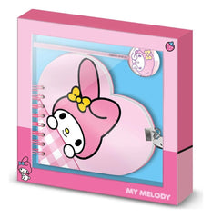 Hello Kitty Notebook with Pen Gift Set My Melody 8445118077049