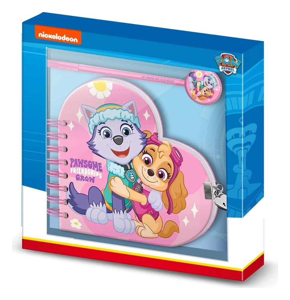 PAW Patrol Notebook with Pen Gift Set Pawsome Friendships Grow 8445118077063