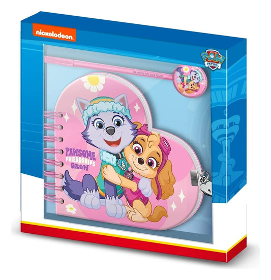 PAW Patrol Notebook with Pen Gift Set Pawsome Friendships Grow 8445118077063