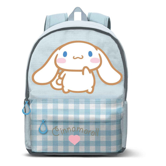 Sanrio Fan HS Backpack Cinnamoroll Vichy 2.2 Blue 8445118077186