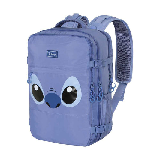 Lilo & Stitch Mercury Travel Backpack Face Blue Large  8445118077933