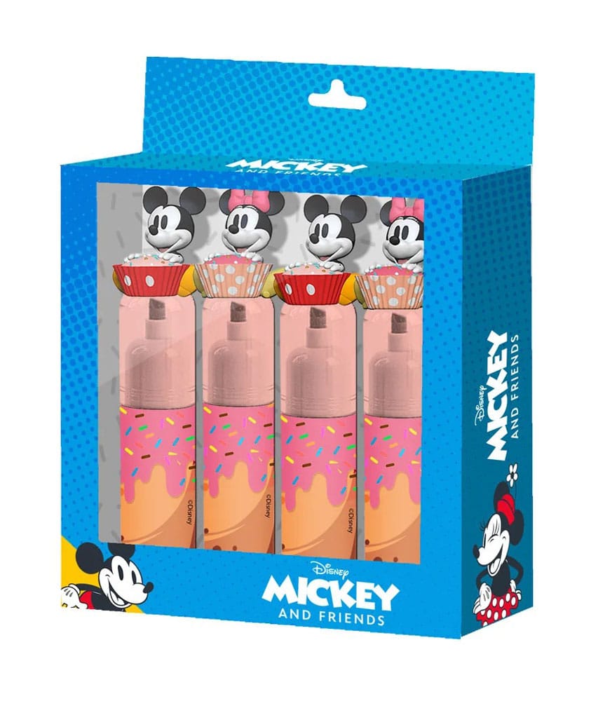 Mickey & Minnie Highlighters 4-Pack  8445118078480