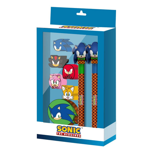 Sonic - The Hedgehog Stationery Set 8-Pack  8445118079937