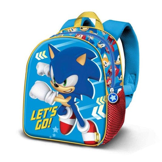 Sonic - The Hedgehog Elite 3D Backpack Go Blue 8445118081374