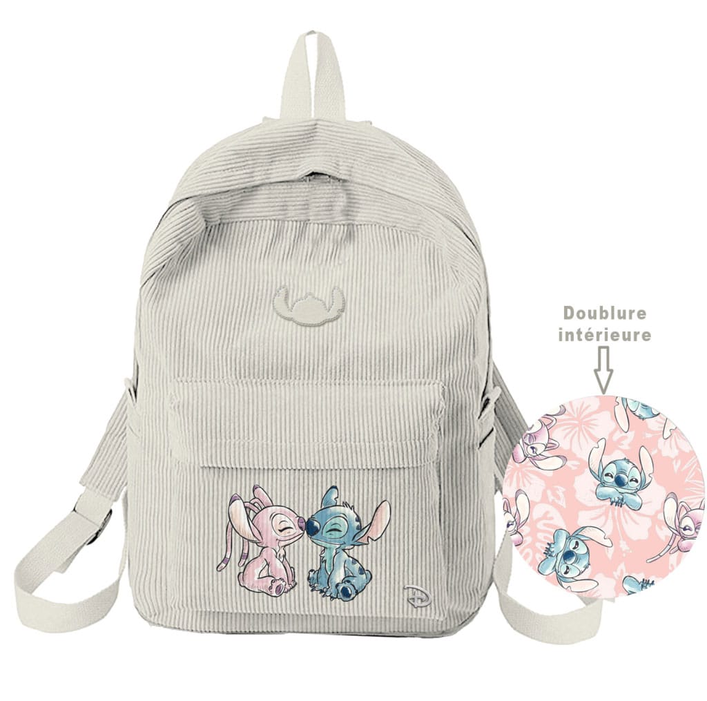 Lilo & Stitch Roy Backpack Tender Off-White 8445118081510