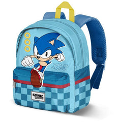 Sonic - The Hedgehog Joy Preschool Backpack Faster Blue 8445118083132