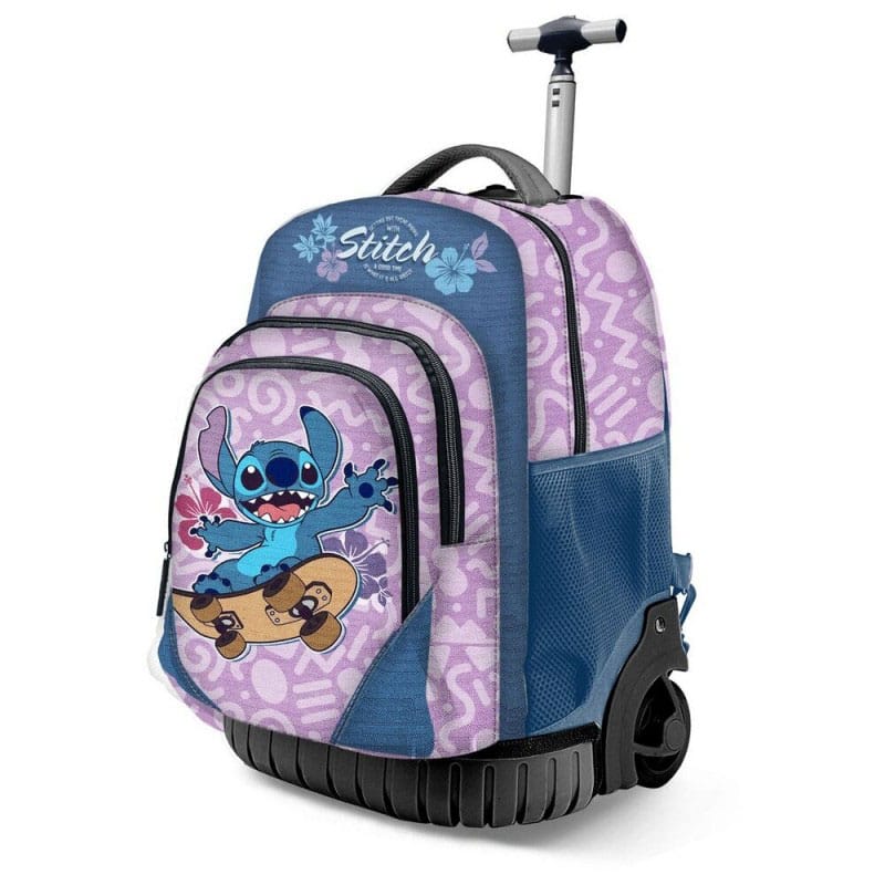 Lilo & Stitch Fan GTS Trolley Backpack Skate Lilac 8445118083866