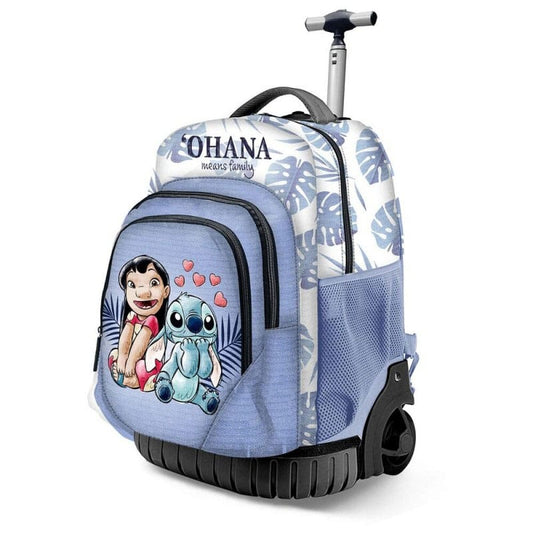 Lilo & Stitch Fan GTS Trolley Backpack Couple Lilac 8445118083927