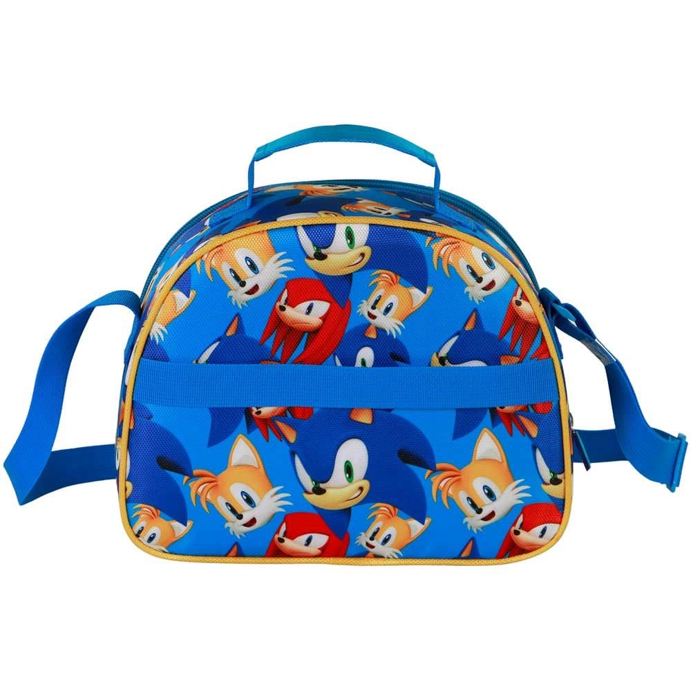 Sonic - The Hedgehog 3D Lunch Bag SEGA Go Blue 8445118085013