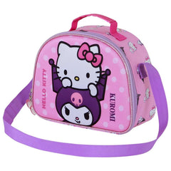 Sanrio 3D Lunch Bag Hello Kitty Playful Pink 8445118085204