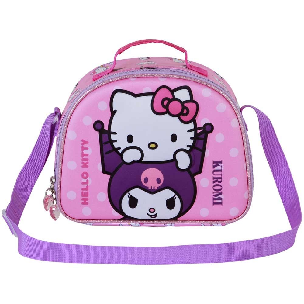 Sanrio 3D Lunch Bag Hello Kitty Playful Pink 8445118085204