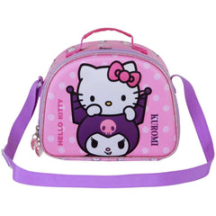 Sanrio 3D Lunch Bag Hello Kitty Playful Pink 8445118085204