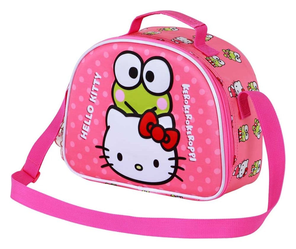 Sanrio 3D Lunch Bag Hello Kitty Funny Pink 8445118085242