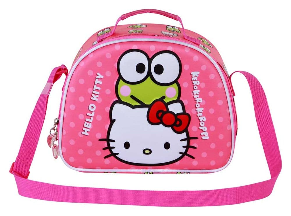 Sanrio 3D Lunch Bag Hello Kitty Funny Pink 8445118085242
