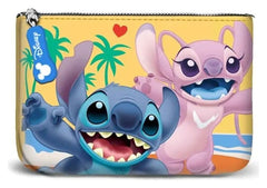 Lilo & Stitch Small Square Coin Purse Ocean Blue 8445118085310