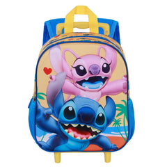 Lilo & Stitch 3D Backpack with Wheels Ocean Blue Small    8445118085365