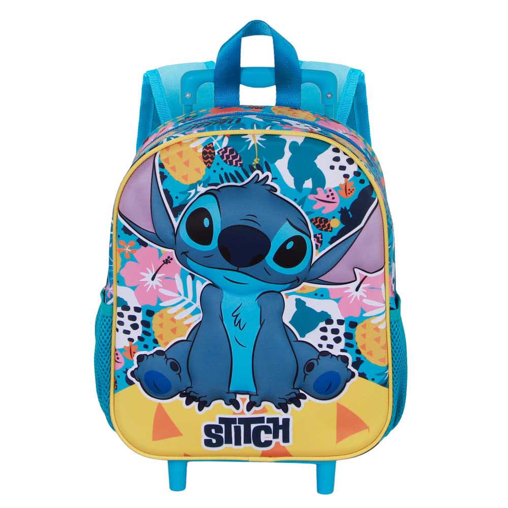 Lilo & Stitch 3D Backpack with Wheels Colors Turquoise Small    8445118085457