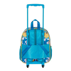 Lilo & Stitch 3D Backpack with Wheels Colors Turquoise Small    8445118085457