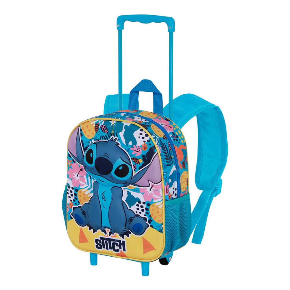 Lilo & Stitch 3D Backpack with Wheels Colors Turquoise Small    8445118085457