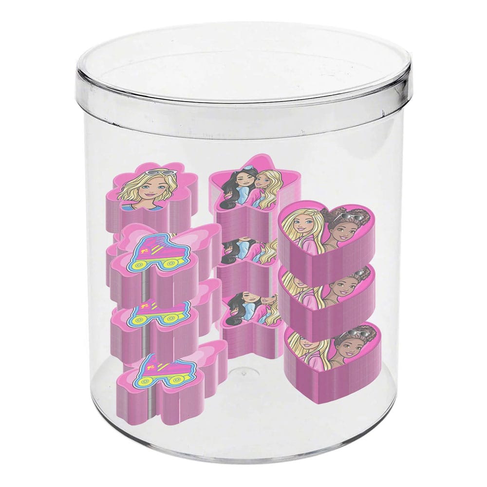 Barbie Erasers 12-Pack 8445118085891