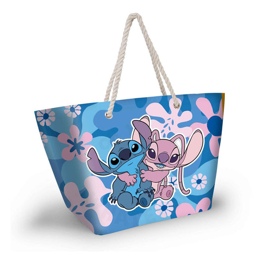 Lilo & Stitch Soleil Beach Bag Hug Blue   8445118086423