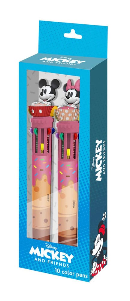 Mickey & Minnie Multicoloured ball pens 2-Pack  8445118086492