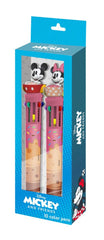 Mickey & Minnie Multicoloured ball pens 2-Pack  8445118086492