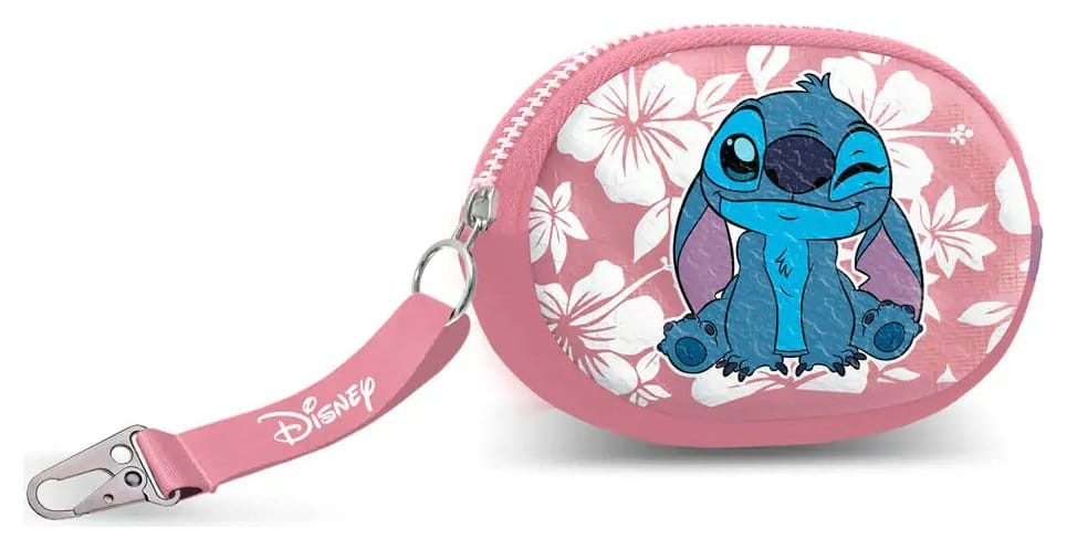 Lilo & Stitch Pill Coin Purse Maui Pink 8445118086775