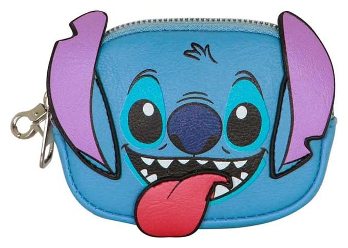 Lilo & Stitch Pill Coin Purse Tongue Blue 8445118086782