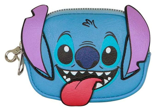 Lilo & Stitch Pill Coin Purse Tongue Blue 8445118086782