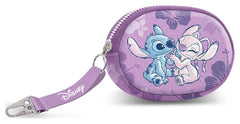 Lilo & Stitch Pill Coin Purse Stitch & Angel Pink 8445118086799