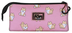 Oh My Pop! Triple Pencil case Shiba Pink 8445118087413