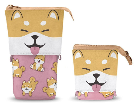 Oh My Pop! Cute Pencil case Shiba Pink 8445118087420