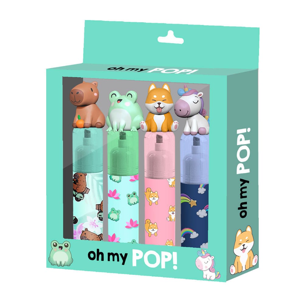 Oh My Pop! Highlighters 4-Pack  8445118087512