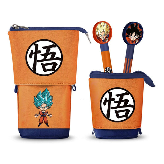 Dragon Ball Pop Up Pencil Case with 2 Erasable Gel Pens 8445118087963