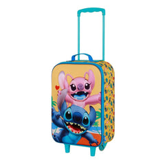 Lilo & Stitch Soft 3D Trolley Suitcase Stitch Ocean Blue 52 cm  8445118088137